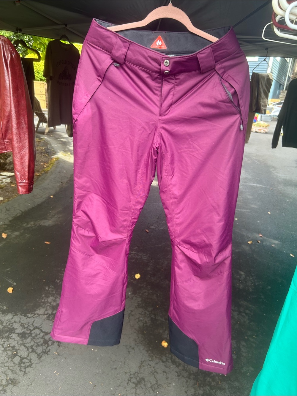 Columbia womens Plum Waterproof Ski Pants